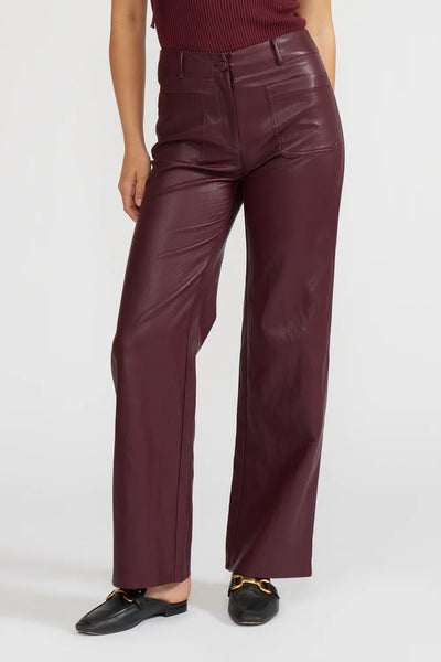 Reeve Faux Leather Pant