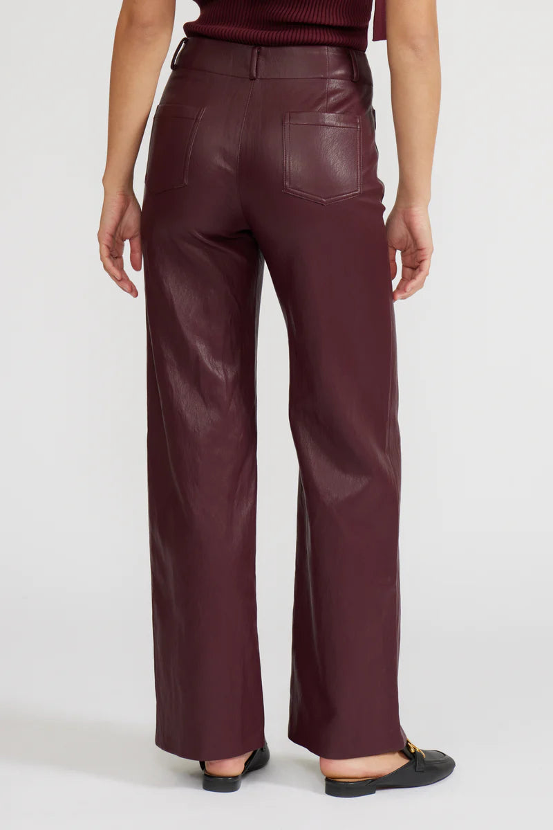 Reeve Faux Leather Pant