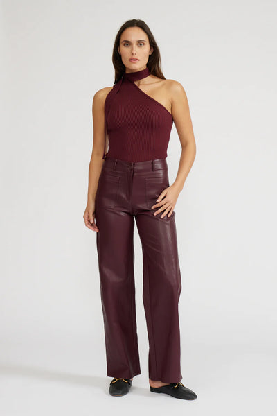 Reeve Faux Leather Pant