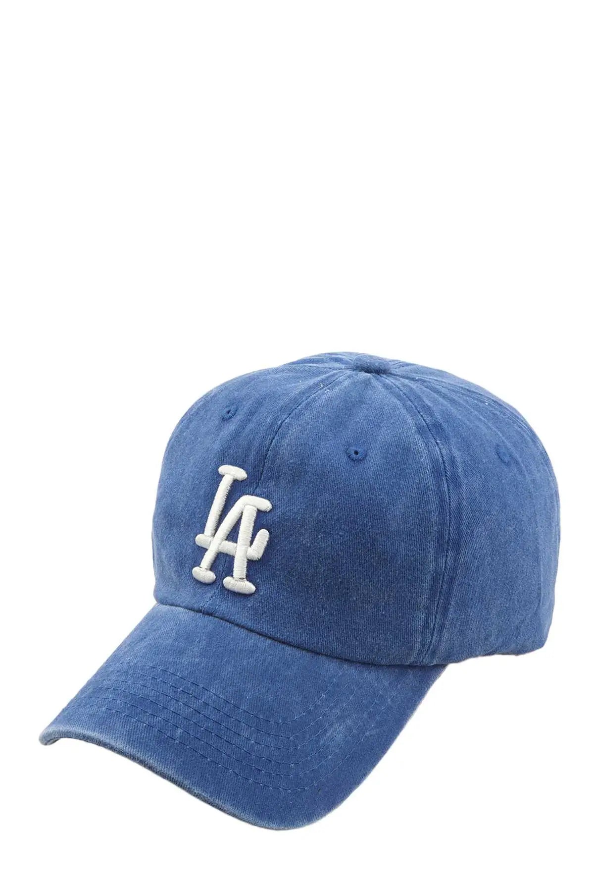 LA Embroidery Pigment Baseball Cap