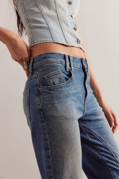 We The Free Risk Taker Mid-Rise Jeans