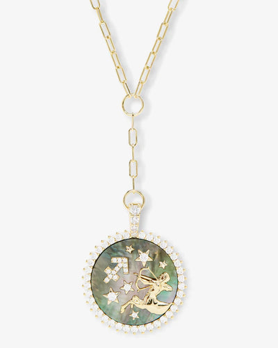 Zodiac Medallion Necklace | Melinda Maria