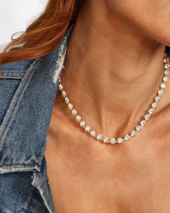 She's an Icon Mama Tennis Necklace | Melinda Maria