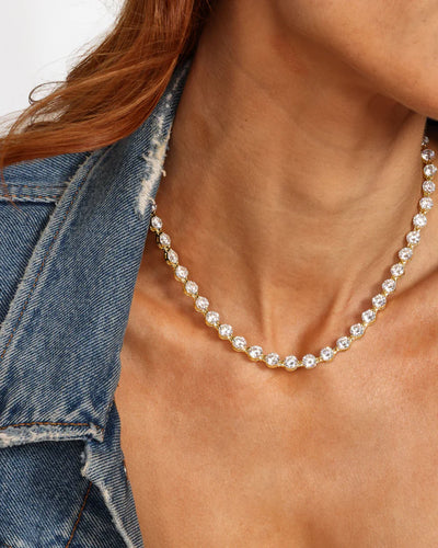 She's an Icon Mama Tennis Necklace | Melinda Maria