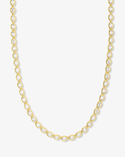 She's a Boss Tennis Necklace 16"