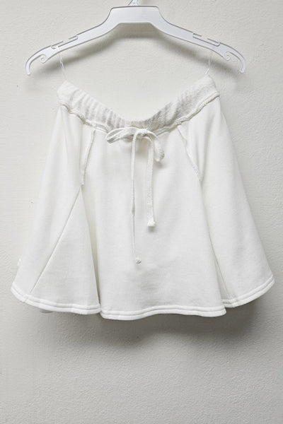 Cotton Terry Swingy Skort