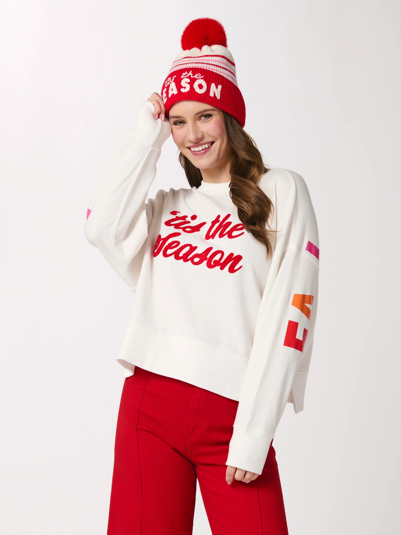 Tis The Season/Fa La La Relaxed Sweatshirt