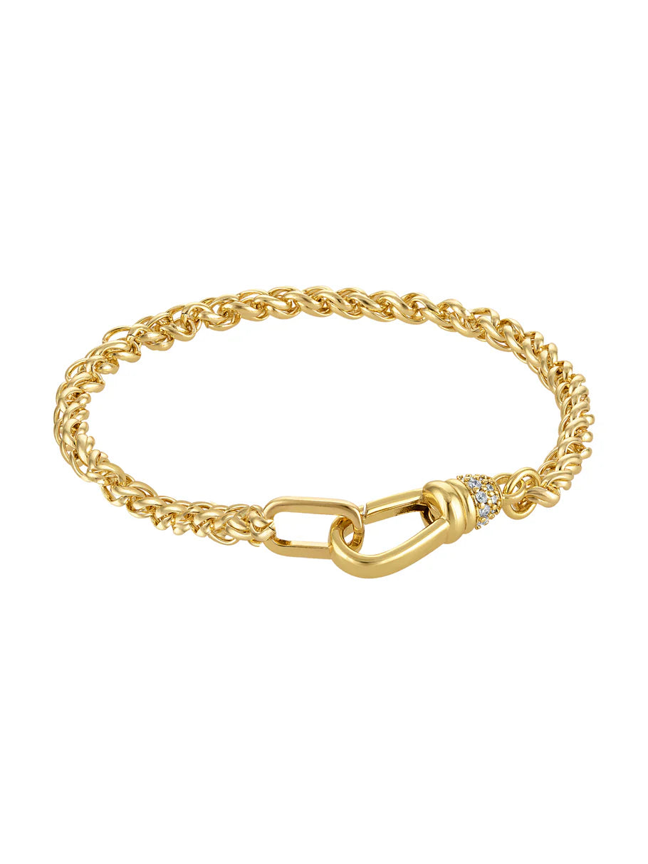 Ginger Wheat Chain Bracelet