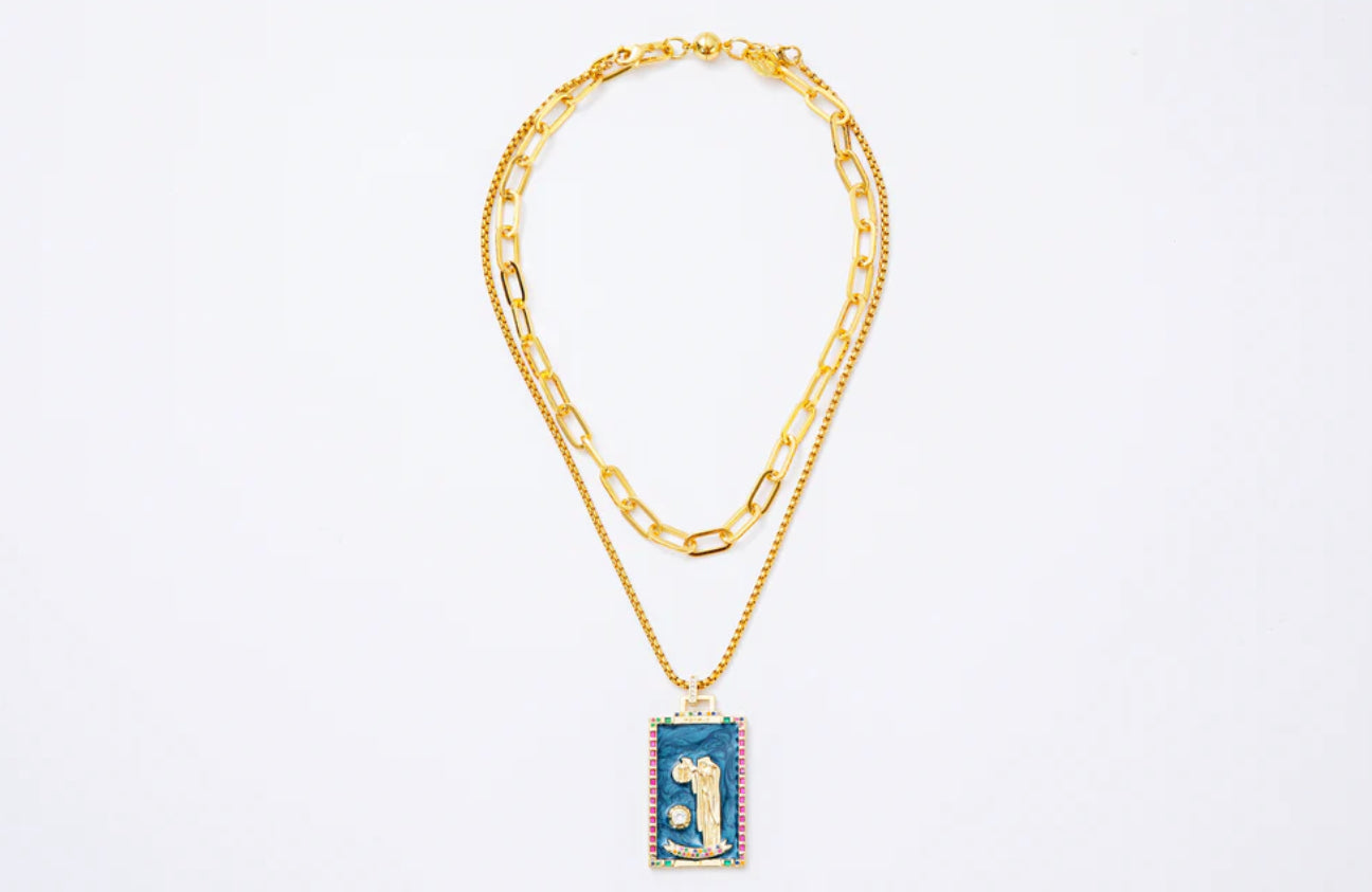 Fortune Gold Hermit Necklace