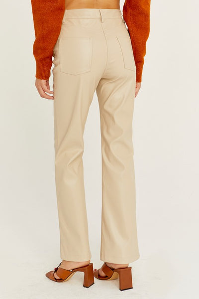 Majorie Vegan PU Leather Pants