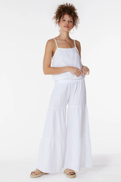 Tiered Wide Leg Pant by Bobi