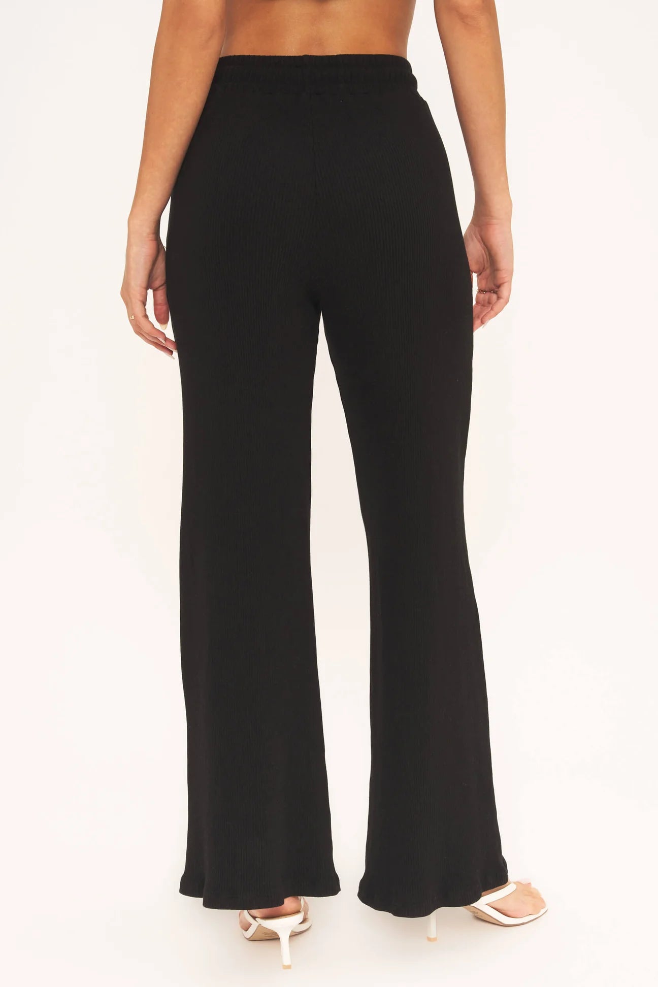 Joanna Rib Wide Leg Pant