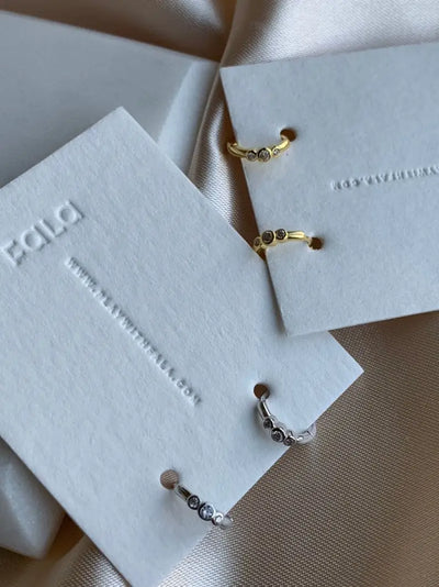 Dainty Hoop Earrings | FALA