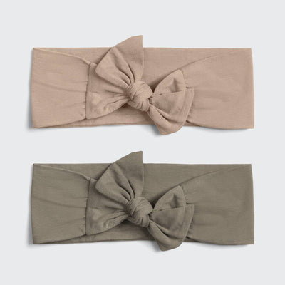 Cotton Adjustable Headband - 2 piece