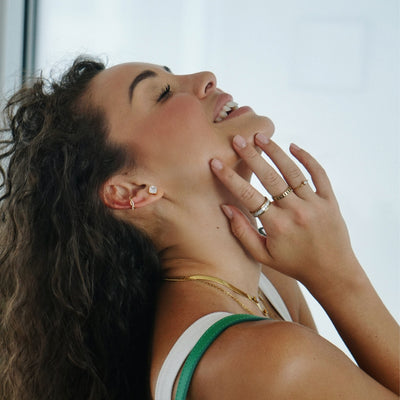 Ellie Vail | Emyrson Square Stud Earring