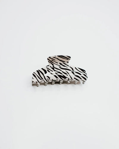 Zebra Hair Claw | Denim + Daisy