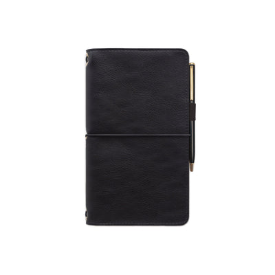 Vegan Leather Folio With Pen