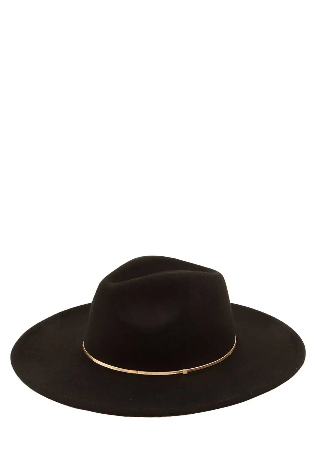 Snake Chain Accent Fedora Hat