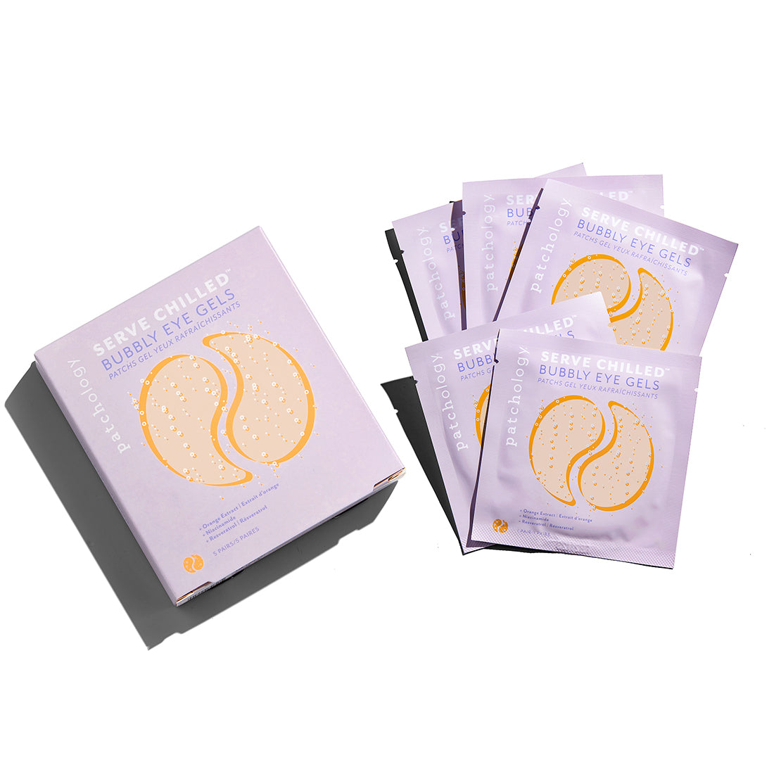 Serve Chilled Bubbly Eye Gels