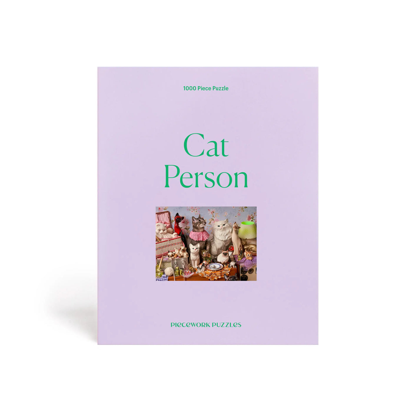 Cat Person Puzzle (1,000 Piece)