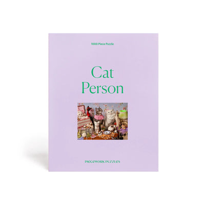Cat Person Puzzle (1,000 Piece)