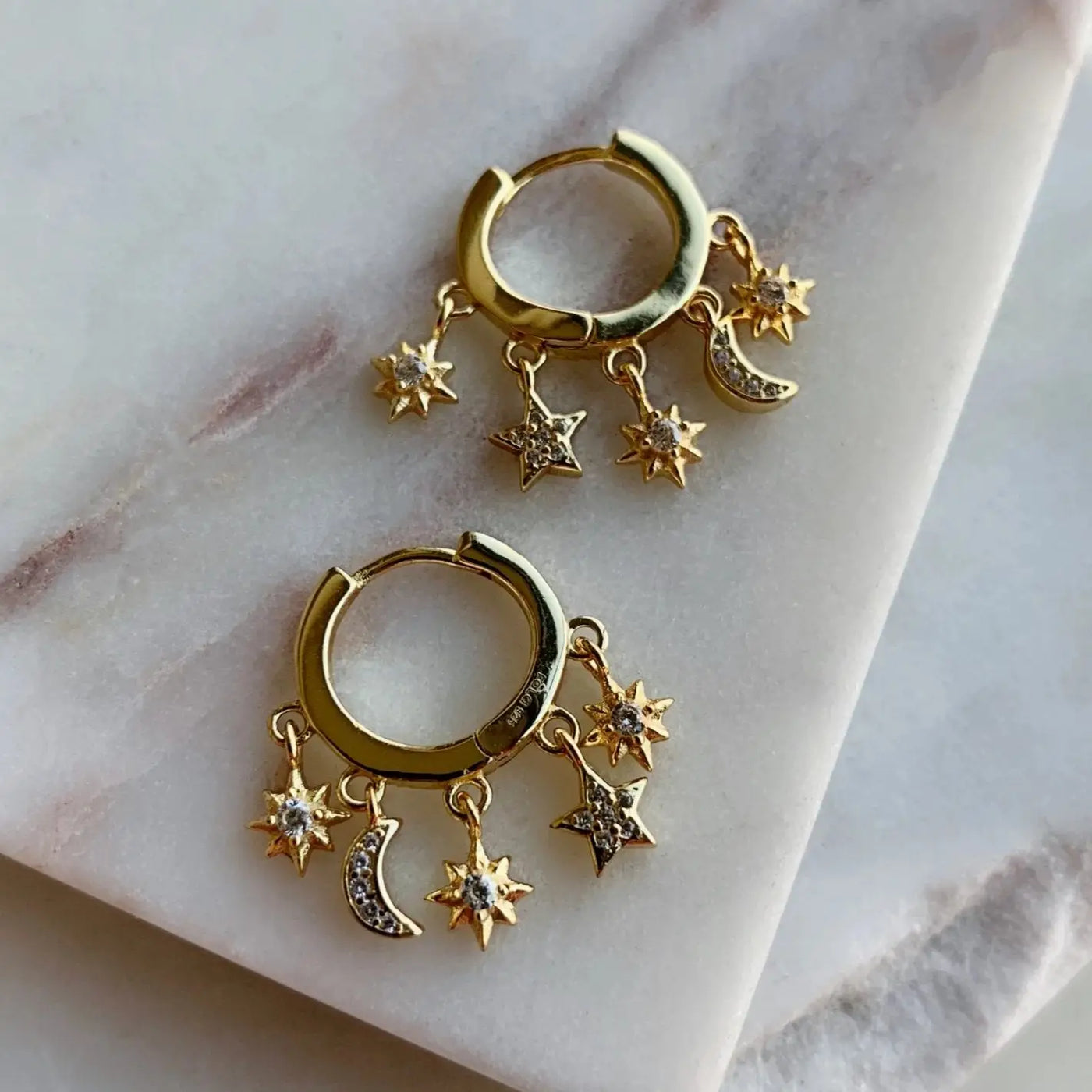 Charm Hoop Earrings | FALA