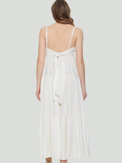 Back Tie Maxi Dress