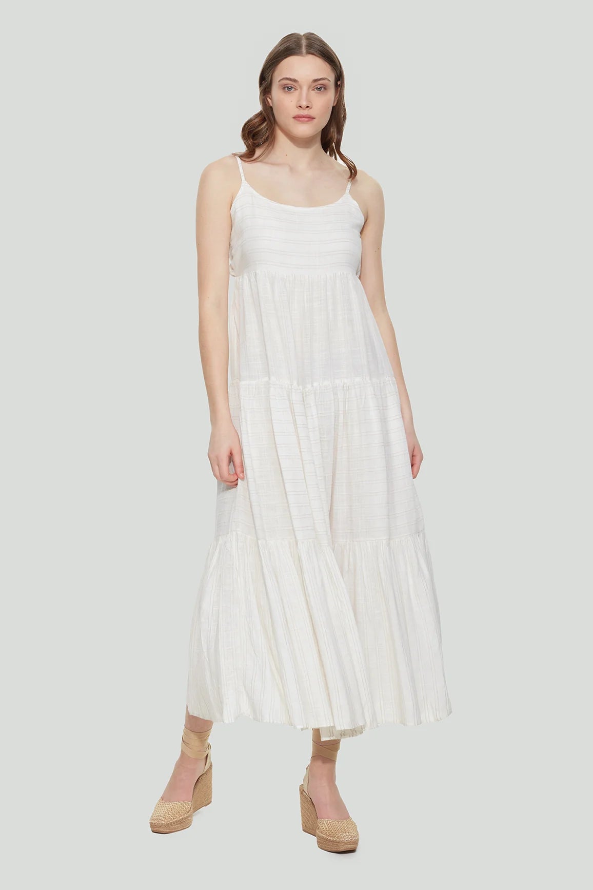 Back Tie Maxi Dress