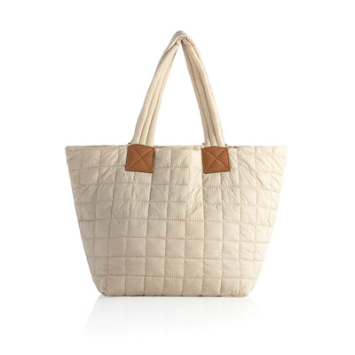 Ezra Quilted Tote | Shiraleah