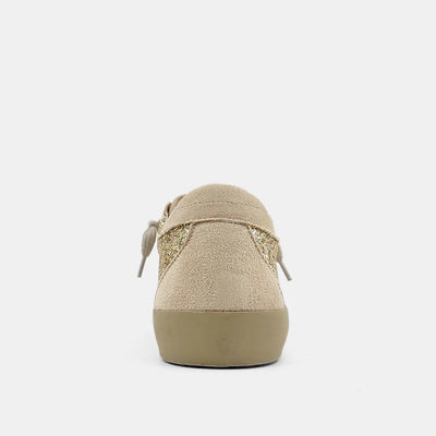 Paula Sneaker | Gold Glitter