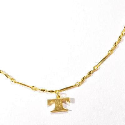 Fortune + Frame Initial Necklace