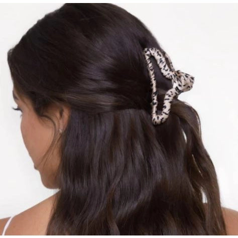 Satin Wrapped Claw Clip