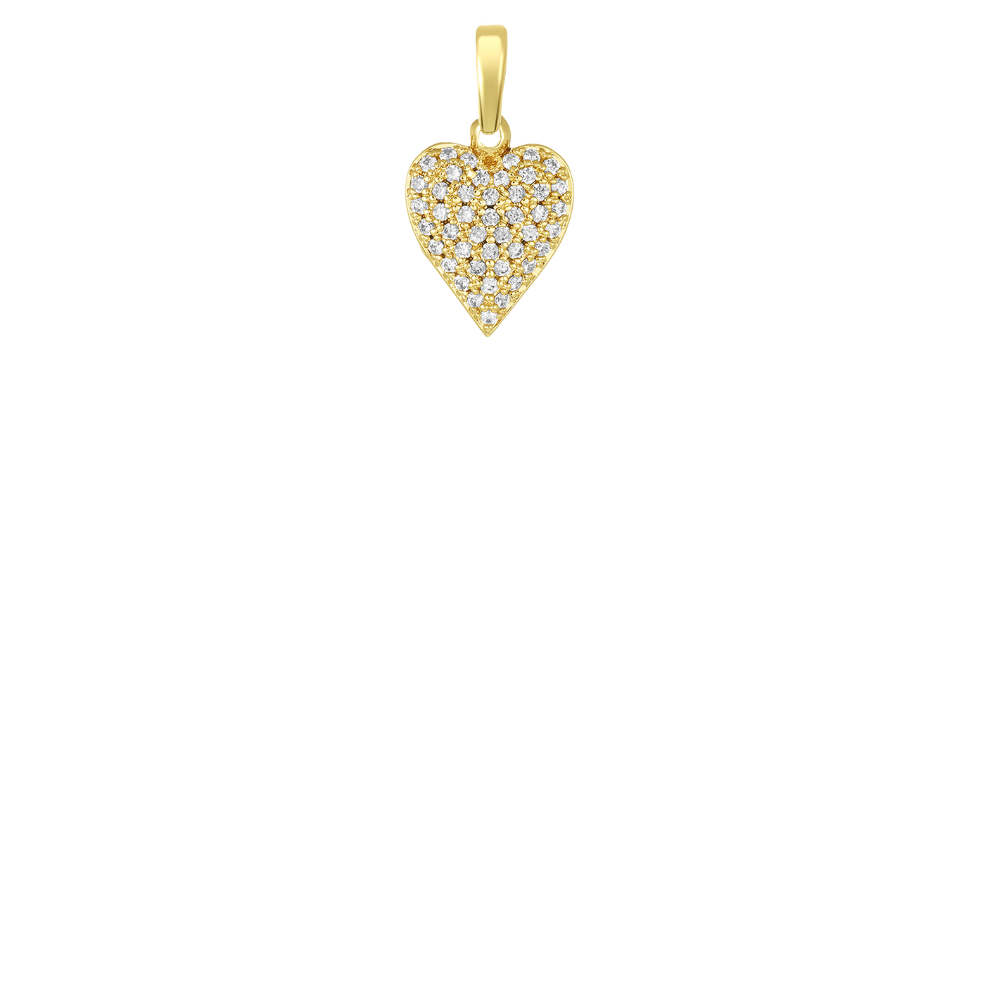 Melinda Maria Mini Double Sided Heart Charm