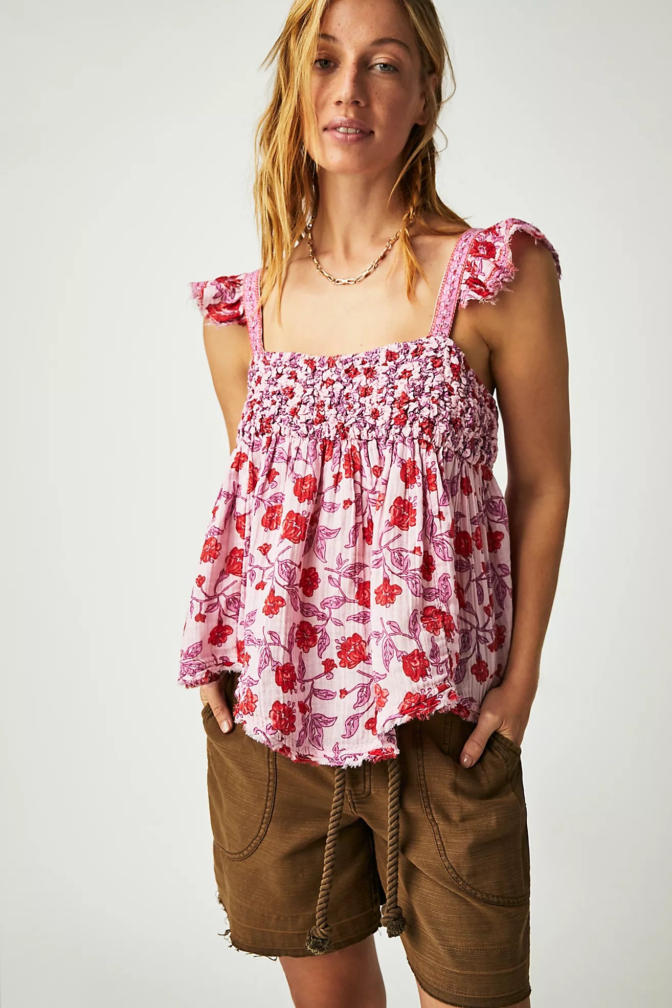 Nala Printed Babydoll