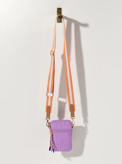 Ezra Quilted Nylon Phone Holder