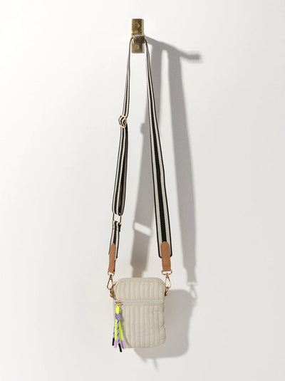 Ezra Quilted Nylon Phone Holder