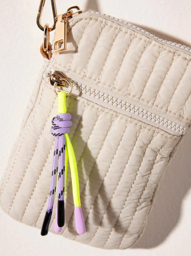 Ezra Quilted Nylon Phone Holder