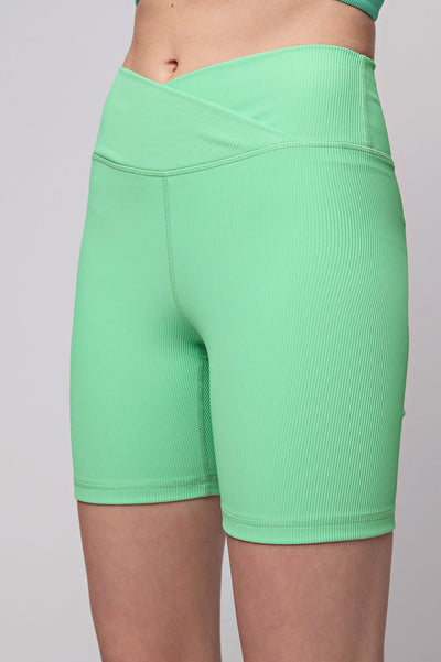 V Waist Biker Pants