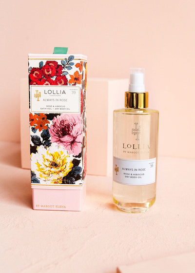 Always in Rose Dry Body Oil | Lollia