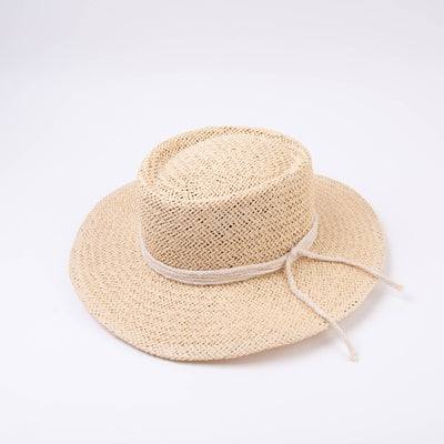 Seabreeze Straw Boater Hat