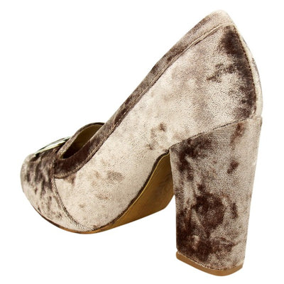 Smooth Talk Taupe Heel
