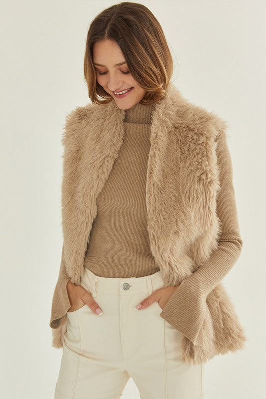 Laurene Vegan Fur Vest