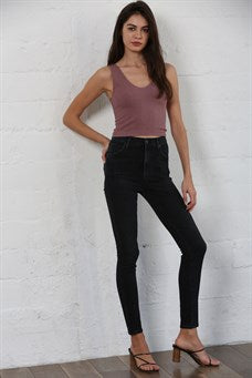 Reversible Cropped Tank